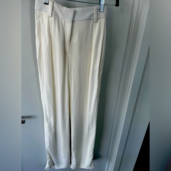 Babaton Size 00 Cream Pants - Picture 1 of 2